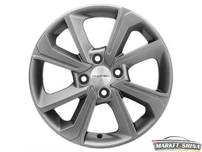 Khomen 1501 6 x 15 4*100 Et:40 Dia:60.1 G-SILVER