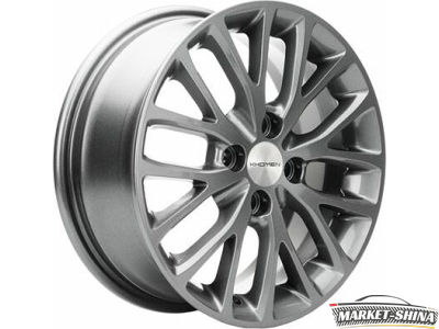 Khomen KHW1506 (Vesta) 6 x 15 4*100 Et:50 Dia:60.1 Gray