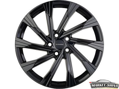 Khomen KHW1901 (Volvo XC) 7.5 x 19 5*108 Et:50.5 Dia:63.4 Black-FP