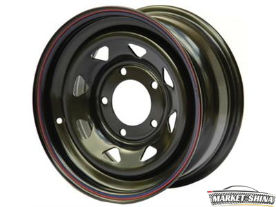Off-Road-Wheels Black 7 x 15 5*139.7 Et:30 Dia:98 черный