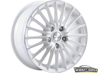 Скад Веритас 6 x 15 4*98 Et:38 Dia:58.6 Алмаз белый