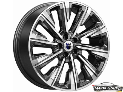 K&K Галего (КС1039) 7.5 x 19 5*112 Et:40 Dia:57.1 Дарк платинум